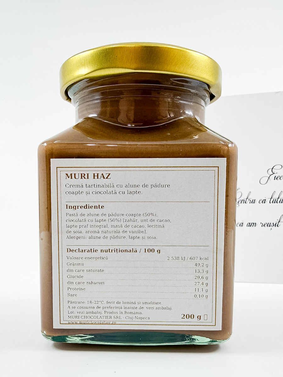 Cremă tartinabilă Muri Haz